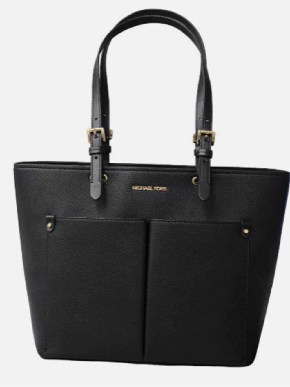Michael Kors Black Tote Bag with shopping tote NWOT